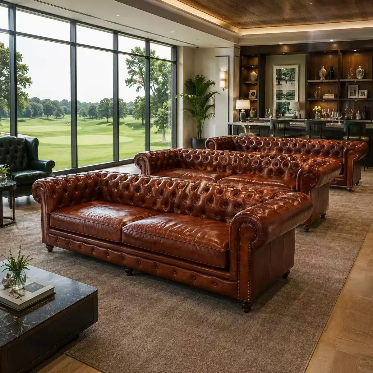 Canapé Chesterfield Mayfair en cuir marron vieilli : comment juger si un prix est justifié